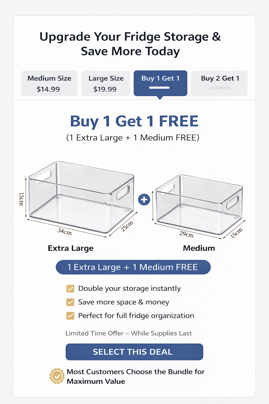 Turn Your Messy Fridge Into a Clean, Organized Space in Seconds-Storage Organizer