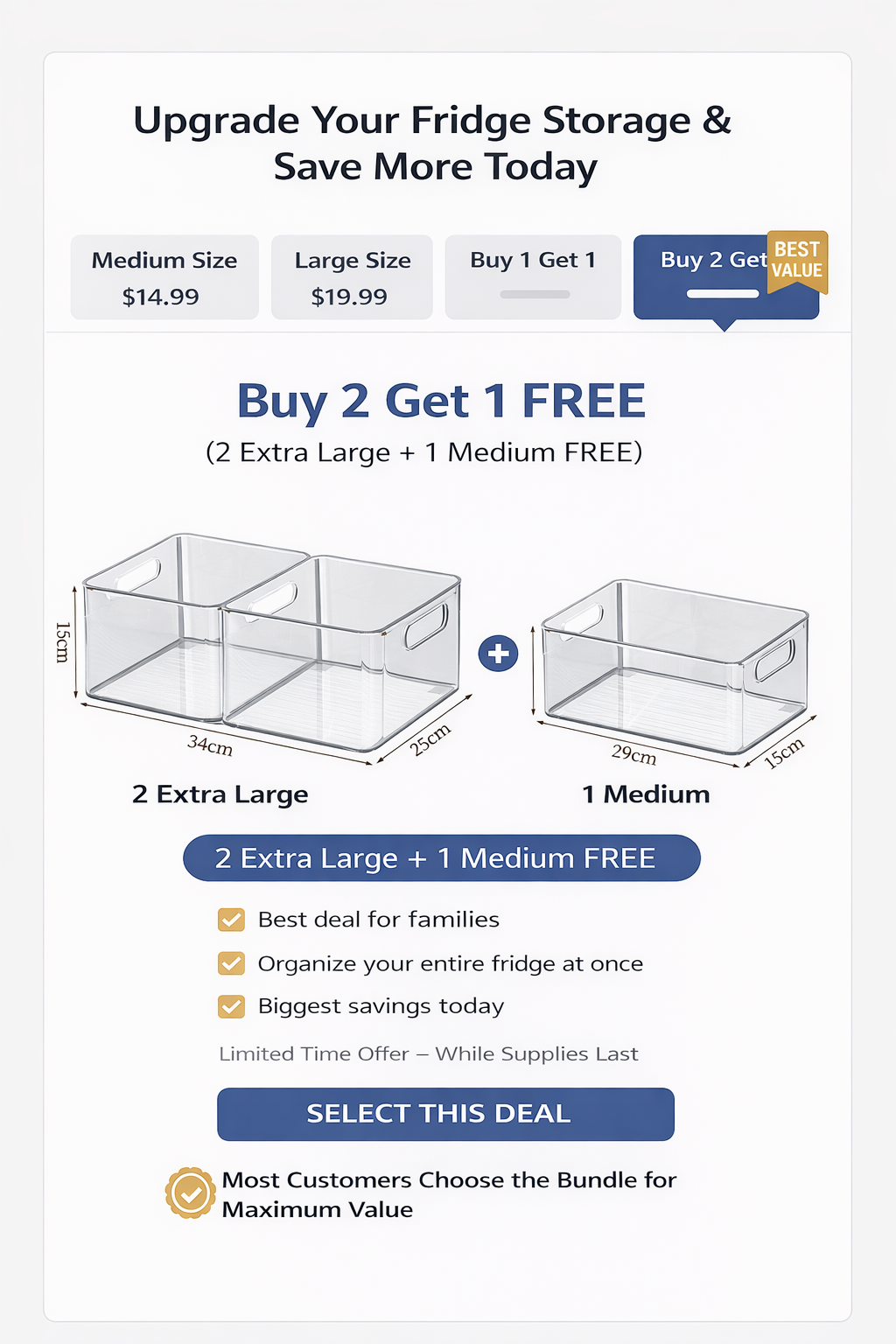 Turn Your Messy Fridge Into a Clean, Organized Space in Seconds-Storage Organizer