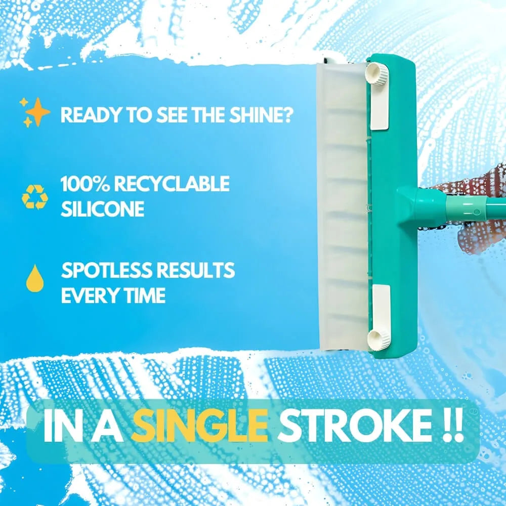 Recyclable Silicone Window Squeegee Kit